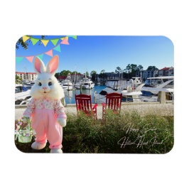 Glad påsk från Hilton Head Island Harbour Town Magnet