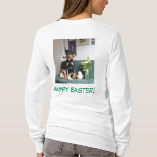 Glad påsk från kaninstopparen t shirt