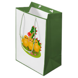 Glad påsk från tre chickar och draken Mons