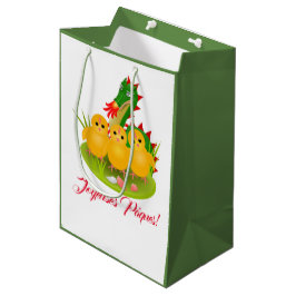 Glad påsk från tre chickar och draken Mons