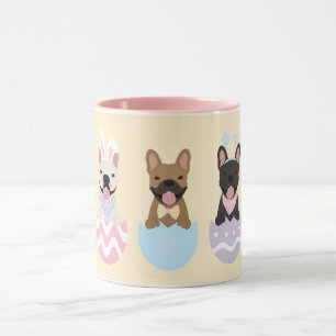 Glad påsk Fransk Bulldog Mugg