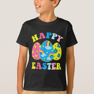 Glad påsk Funny äggsökning påskhare T Shirt