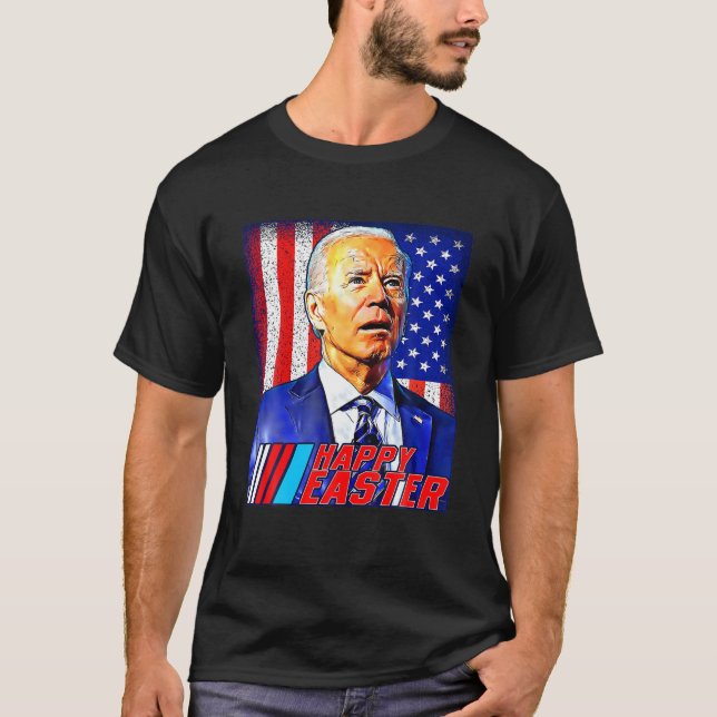 Glad påsk Funny Joe Biden 4 juli Manar Kvinnor T Shirt (Framsida)