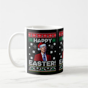Glad påsk Funny Joe Biden juljul Kaffemugg