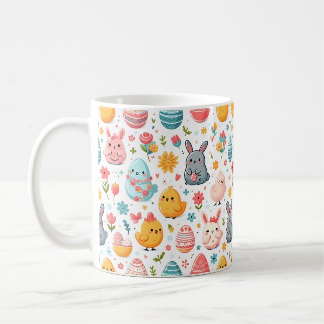 Glad påsk Gift Kaffemugg (Vänster)
