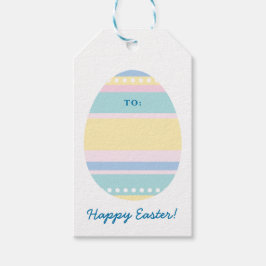 Glad påsk Gift Märkre Presentetikett