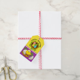 Glad påsk Gift Märkres Presentetikett