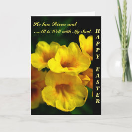 Glad påsk - Ginger Thomas Flower Note Card Helgkort