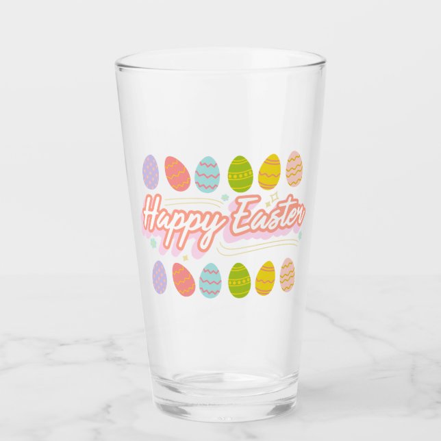 Glad påsk-glas glaskopp (Framsida)