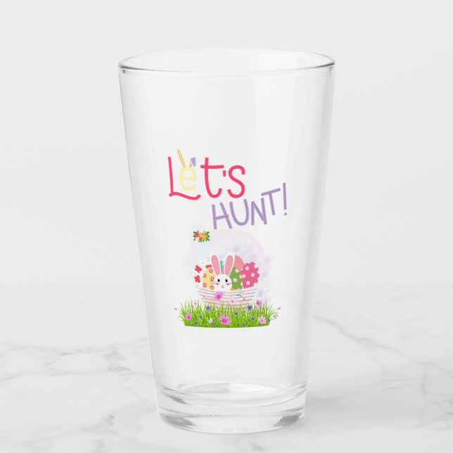 Glad påsk glaskopp (Framsida)