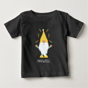 glad påsk Gnome Juggling Carrots T Shirt