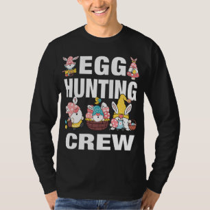 Glad påsk Gnomes med bunny öron Påskägg hun T Shirt