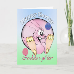 Glad påsk - Goddaughter Helgkort