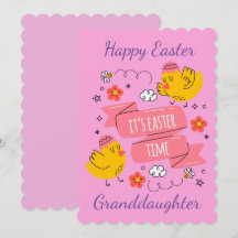 Glad påsk Granddotter