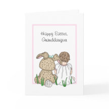 Glad påsk Granddotter