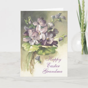 Glad påsk Grandma Card Helgkort