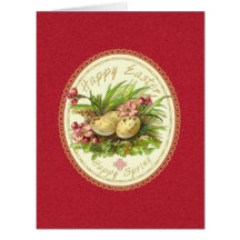 Glad påsk - gratulationskort