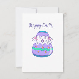 Glad påsk-hälsningskort