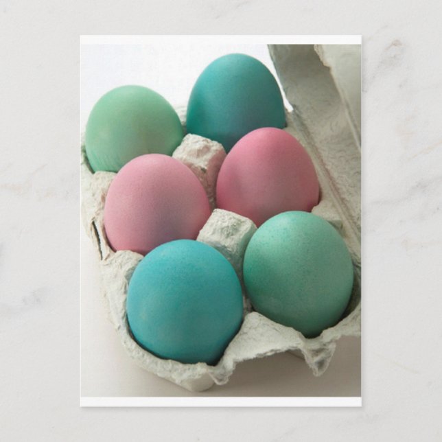 Glad påsk-hälsningskort helg vykort (Framsida)