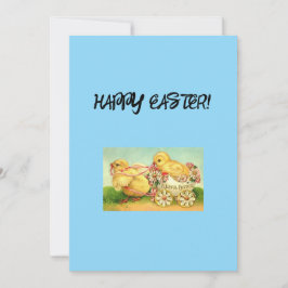 Glad påsk-hälsningskort julkort