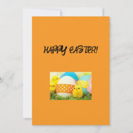 Glad påsk-hälsningskort julkort