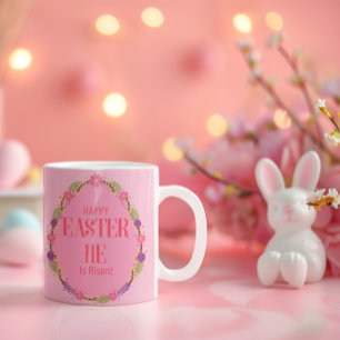 GLAD PÅSK HE ÄR RISEN! KAFFEMUGG