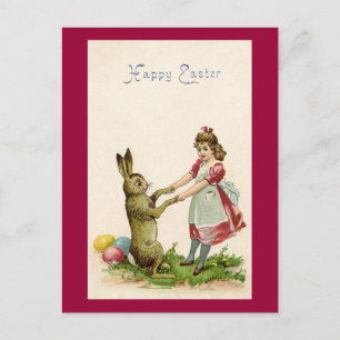 glad påsk helg vykort