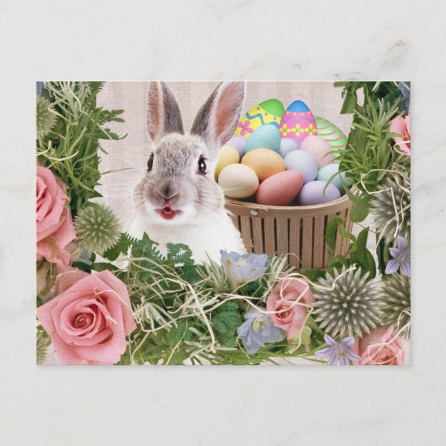 Glad påsk helg vykort (Framsida)