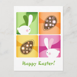 Glad påsk helg vykort