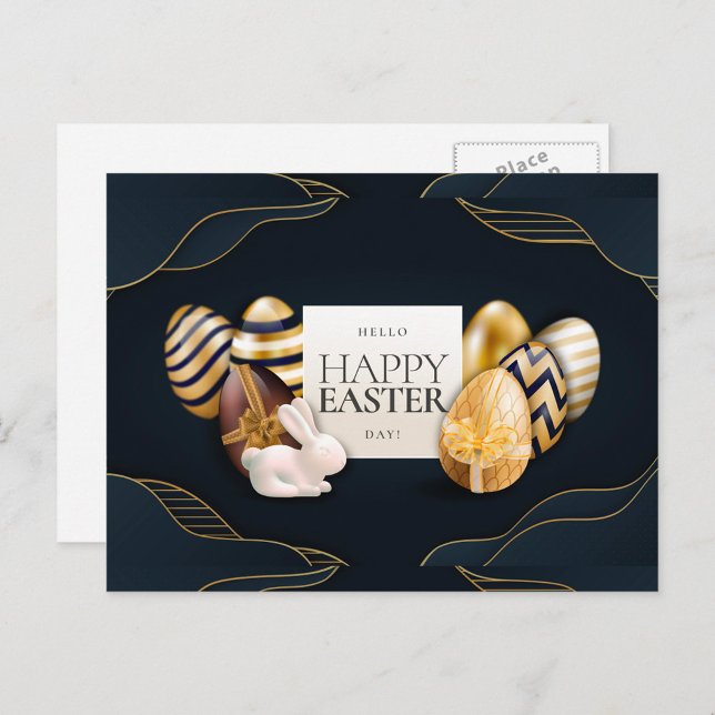 Glad påsk helg vykort (Skapare uppladdad)