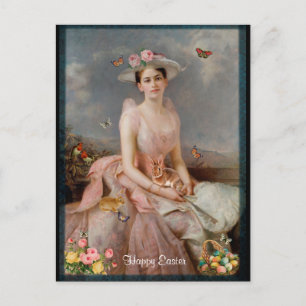 glad påsk helg vykort