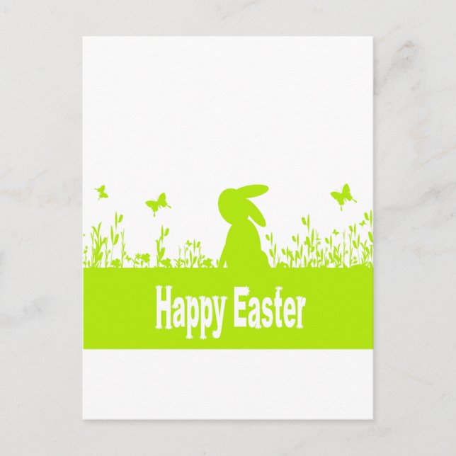 Glad påsk helg vykort (Framsida)