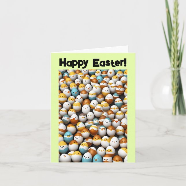 Glad påsk Helgdag Card Helgkort (Framsida)