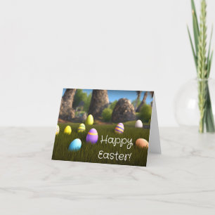 Glad påsk Helgdag Card Helgkort