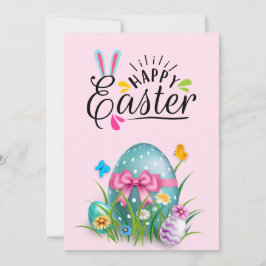 Glad påsk helgdag-kort julkort