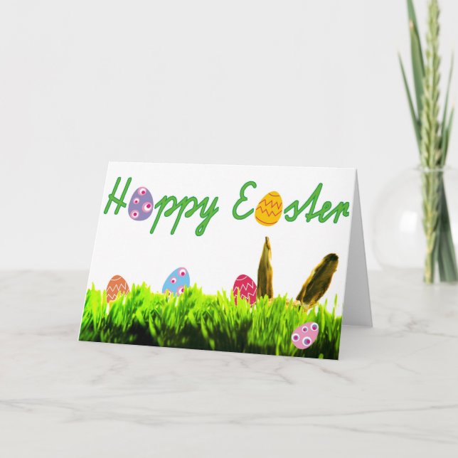 Glad påsk! helgkort (Framsida)