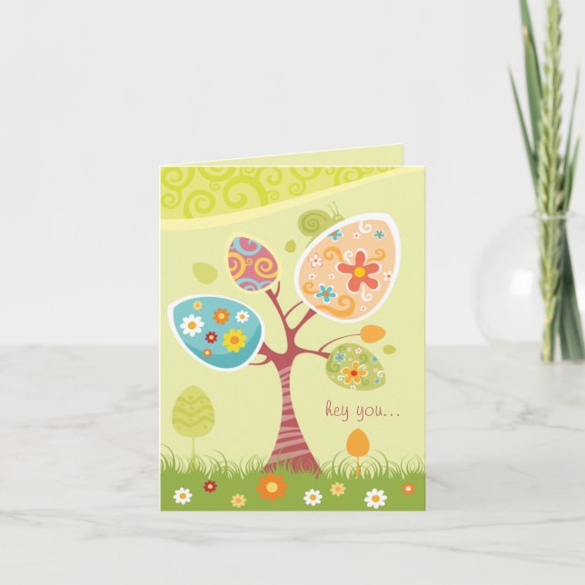 Glad påsk helgkort (Framsida)