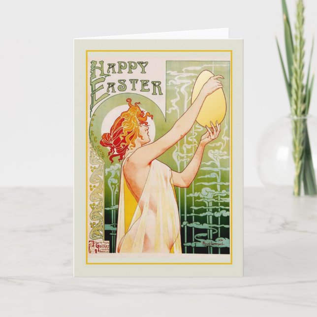 Glad påsk helgkort (Framsida)