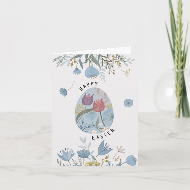 Glad påsk helgkort (Framsida)