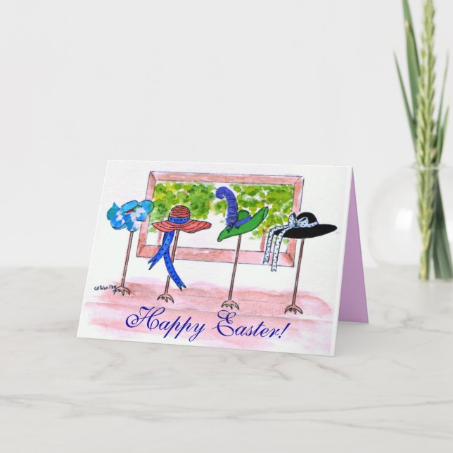 Glad påsk! helgkort (Framsida)