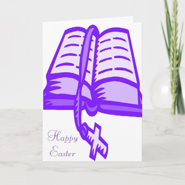 Glad påsk helgkort (Framsida)