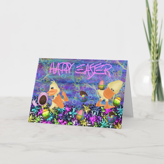 GLAD PÅSK HELGKORT (Framsida)