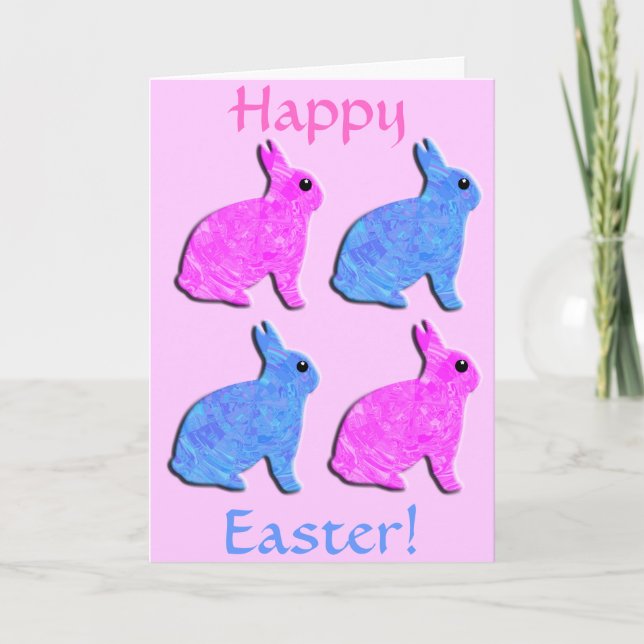 Glad påsk! helgkort (Framsida)