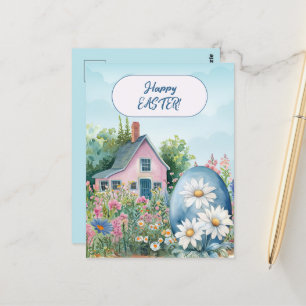 Glad påsk Home Giant Påskägg Daisys Vykort