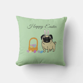 Glad påsk, hund kudde