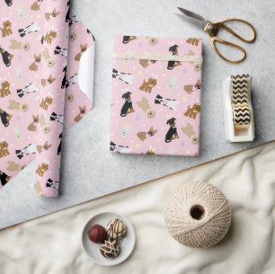 Glad påsk Hundar Presentpapper