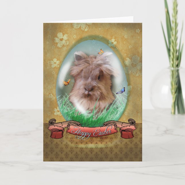 Glad påsk II - kort, Hälsning, anmärkning Helgkort (Framsida)