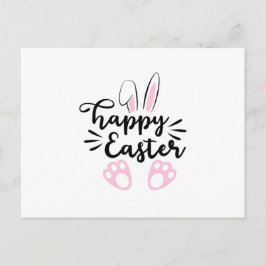 Glad påsk inbjudan vykort