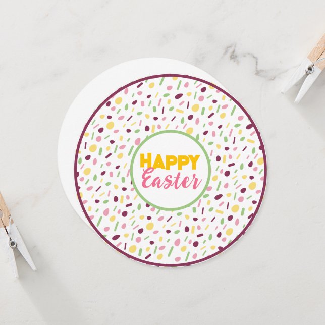 Glad påsk. inbjudningar (Fram/Back In Situ)