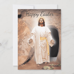 Glad påsk - Jesus är Risen Julkort